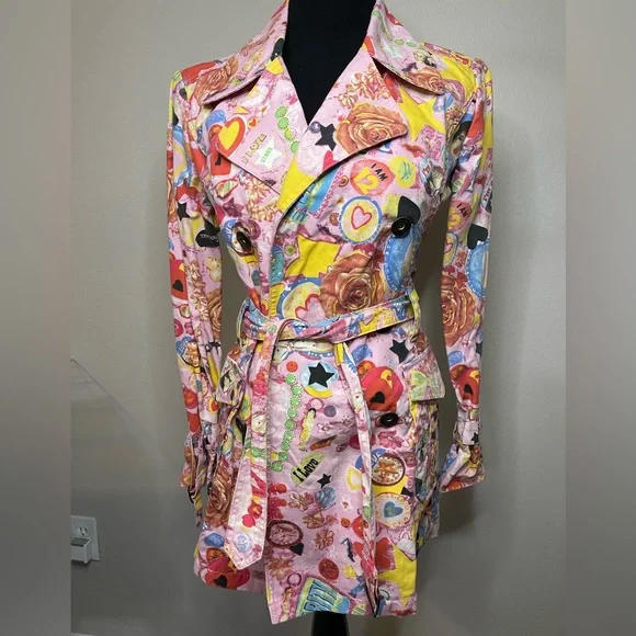 FIORUCCI 2005 Collection Art Trench Coat *EUVC* - Picture 8 of 10